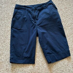 Size 10 Navy Bermuda shorts
